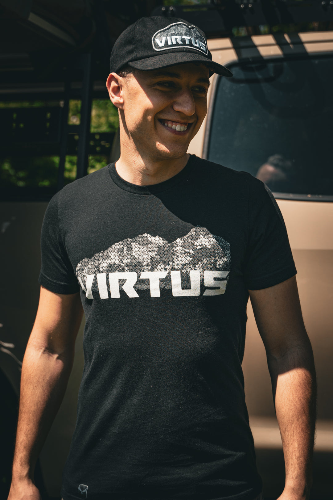 Virtus dad hat — side profile
