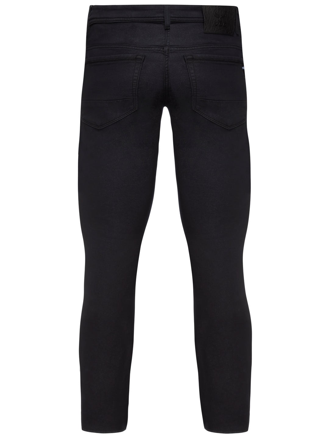 Virtus Solly Jeans in jet black — cotton-blend stretch twill jeans