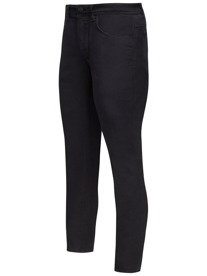 Virtus Solly Jeans in jet black — five-pocket stretch denim with bar-tack reinforcement