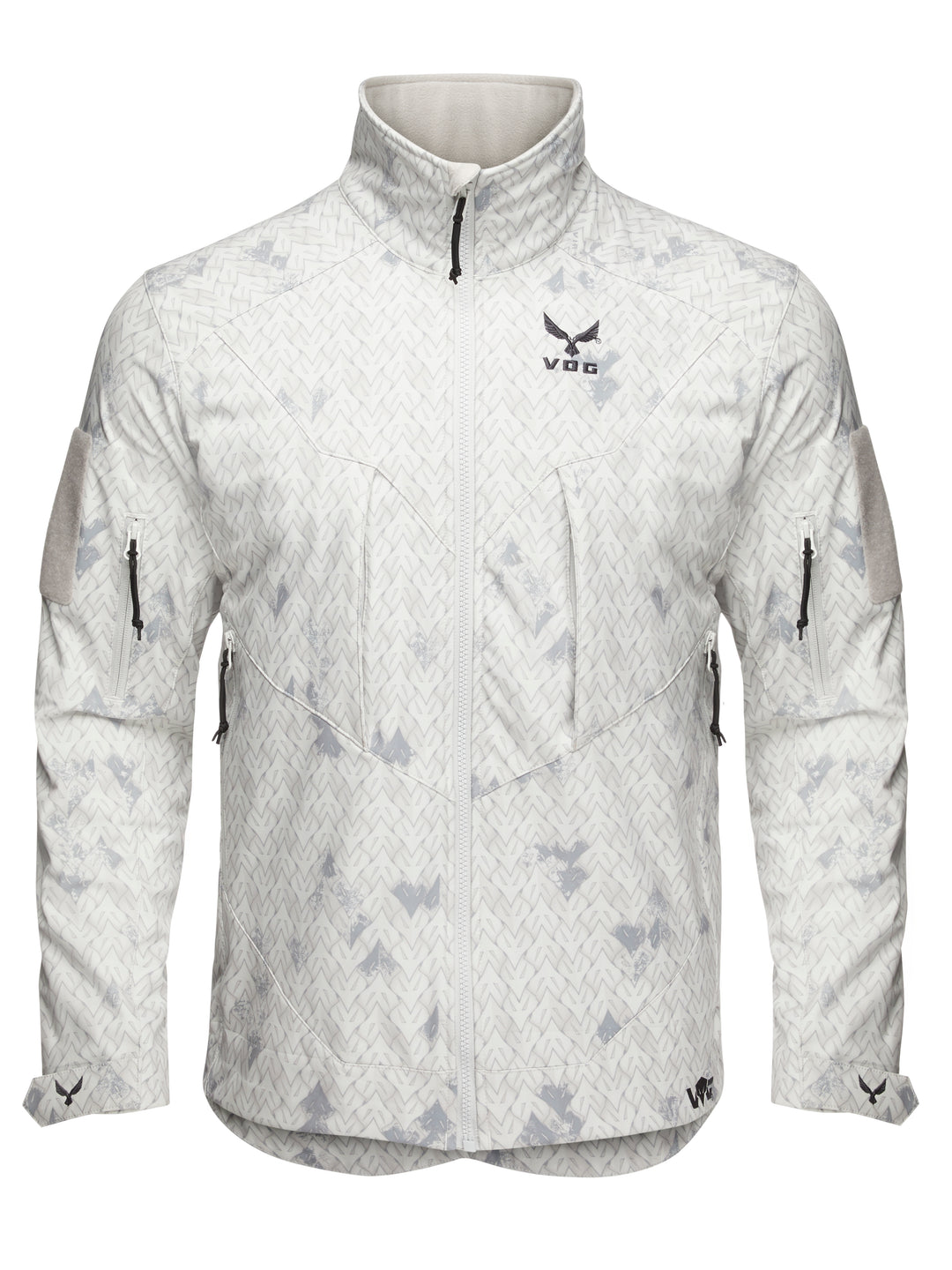 Virtus Astraes jacket in Boreas camo — water- and wind-resistant unisex shell
