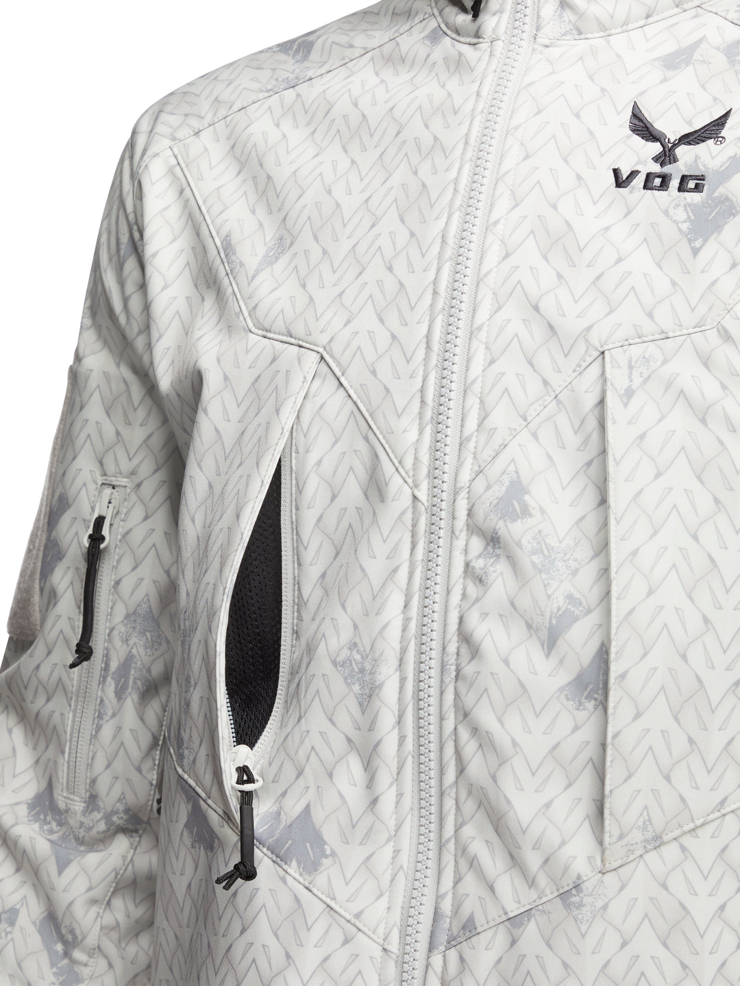 Virtus Astraes jacket in Boreas camo — back view