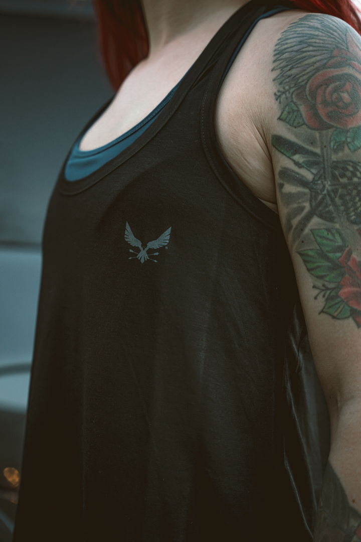 Virtus Burnout ladies tank top — front view